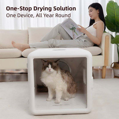 YOSON 2024 New Automatic Pet Hair Dryer Box Smart Cat Hair Dryer Machine Dogs Auto Blow Drying For Pets