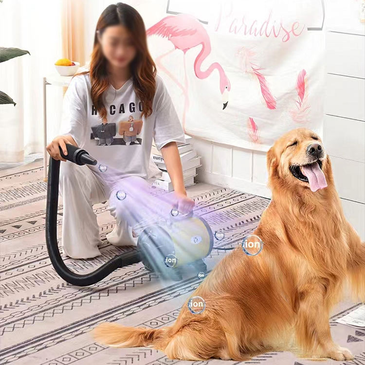 YOSON Cat Dog Pet Hair Dryer Pet Grooming Vacuum Cleaner Blow Drying Cat Hair Dryer Machine for pets