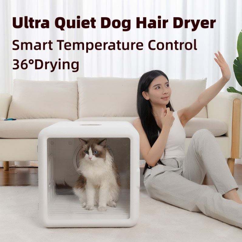 YOSON 2024 New Automatic Pet Hair Dryer Box Smart Cat Hair Dryer Machine Dogs Auto Blow Drying For Pets